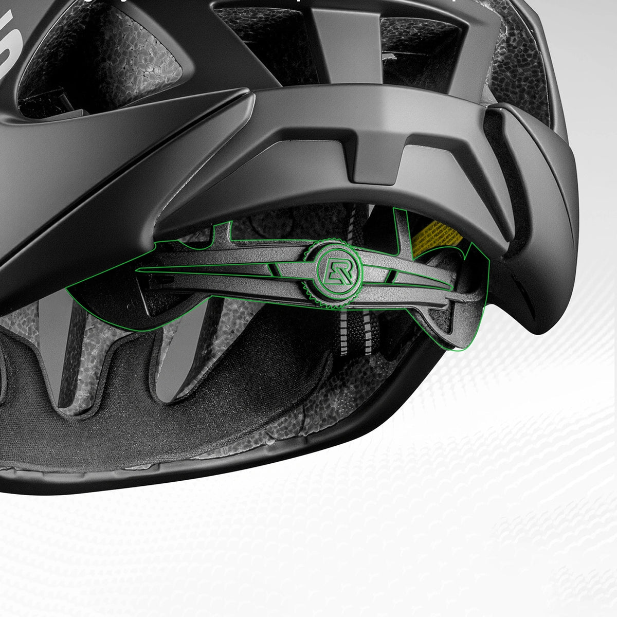 Kask rowerowy Rockbros TS-42 lekki 58-62 cm - czarny – zdjęcie 8
