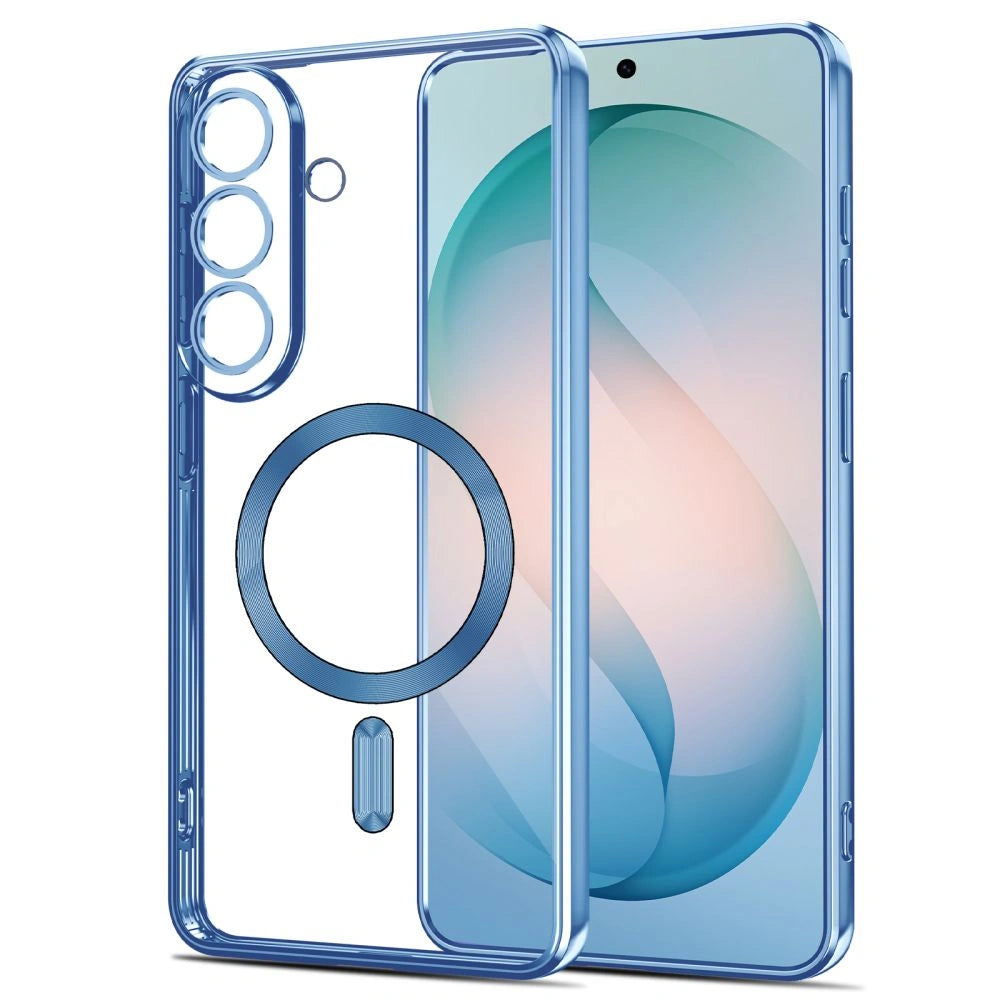 Etui Tech-Protect MagFlex na Samsung Galaxy S26 - przezroczysto-niebieskie – zdjęcie 2
