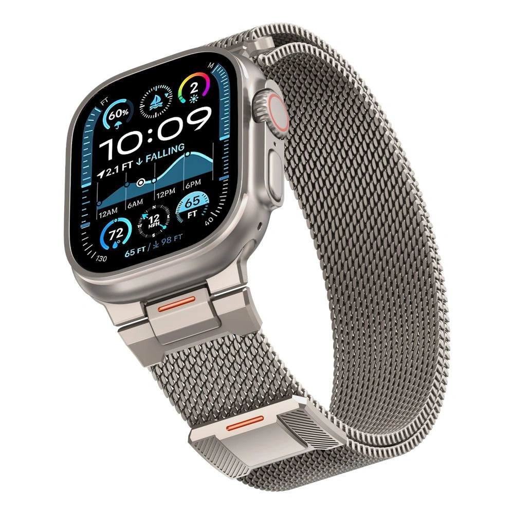 Bransoleta Tech-Protect na Apple Watch (44 / 45 / 46 / 49 mm) - tytanowa – zdjęcie 3