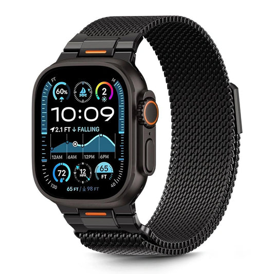 Bransoleta Tech-Protect na Apple Watch (44 / 45 / 46 / 49 mm) - czarna