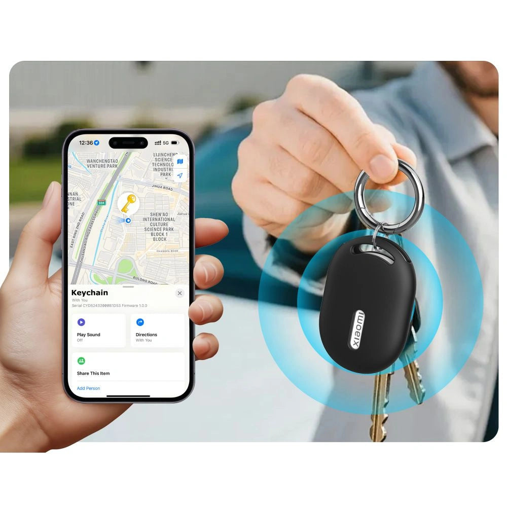Etui Tech-Protect Icon na Xiaomi Tag - czarne – zdjęcie 6
