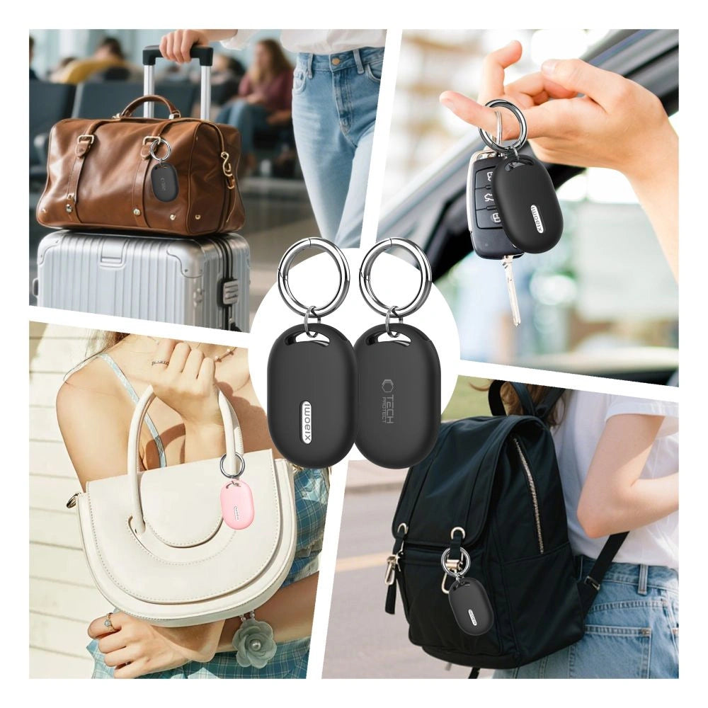 Etui Tech-Protect Icon na Xiaomi Tag - czarne – zdjęcie 7