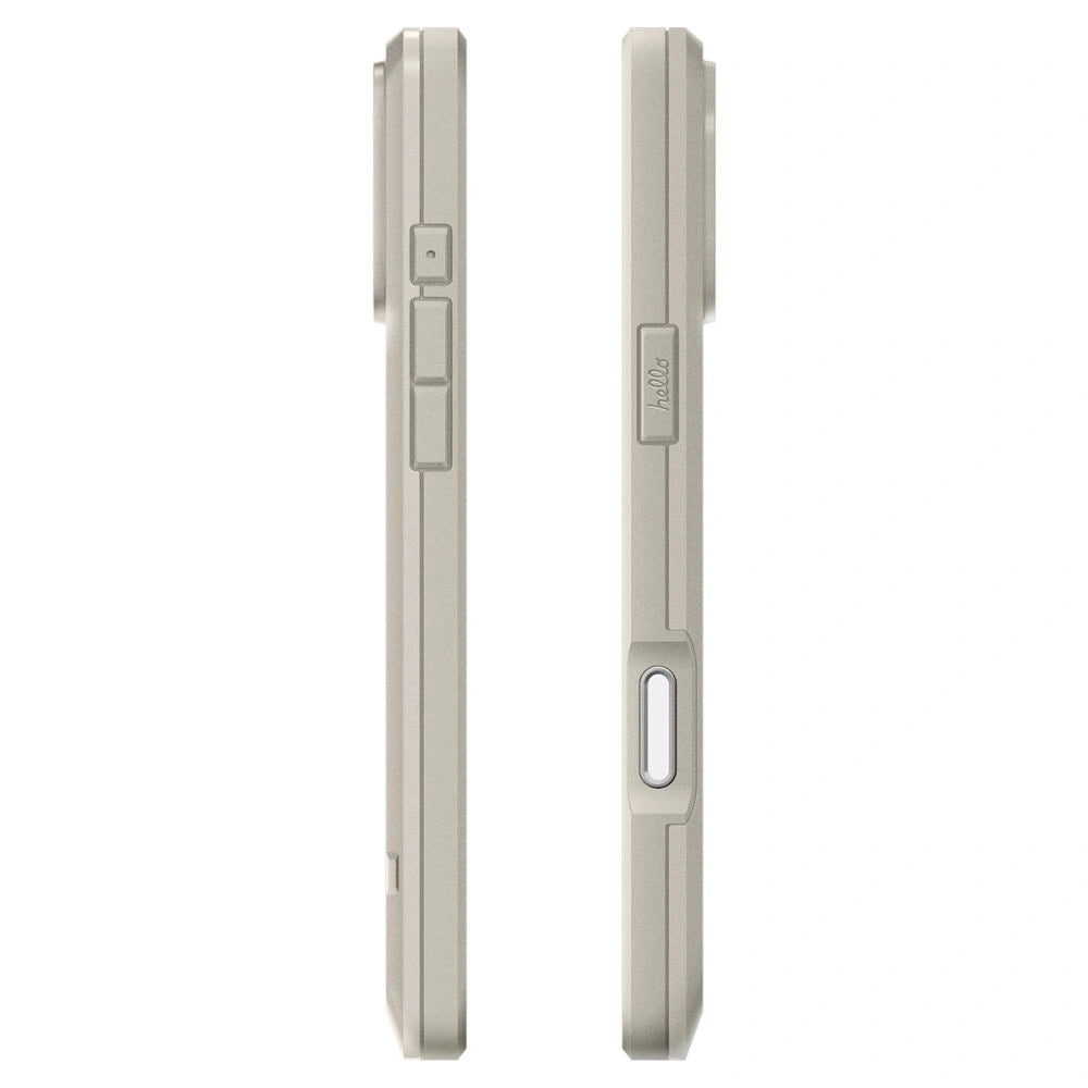Etui Spigen Classic LS MagSafe na iPhone 17 Pro - beżowe – zdjęcie 6