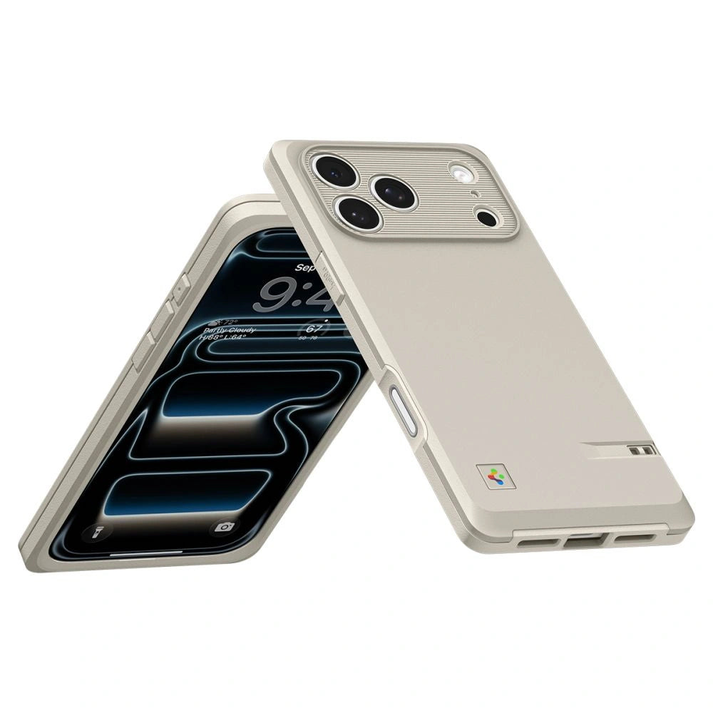 Etui Spigen Classic LS MagSafe na iPhone 17 Pro - beżowe – zdjęcie 7