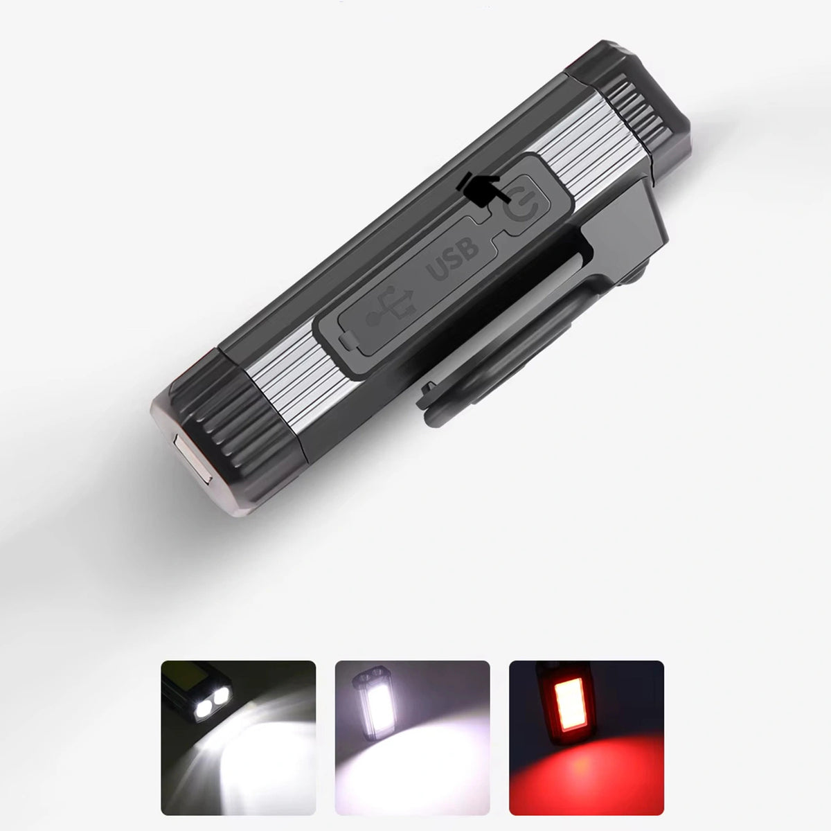 Lampa robocza Wozinsky WLR-15W 15 W 1500 lm diody CREE IPX6 z - szara – zdjęcie 10