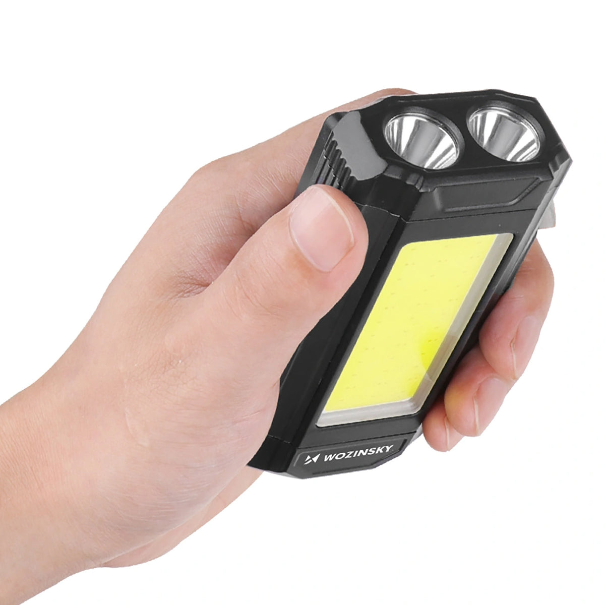 Lampa robocza Wozinsky WLR-15W 15 W 1500 lm diody CREE IPX6 z - szara – zdjęcie 5