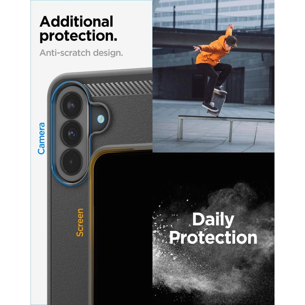 Etui Spigen Rugged Armor na Samsung Galaxy A37 5G - czarne – zdjęcie 16