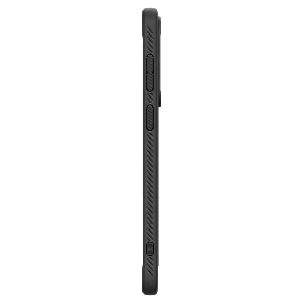 Etui Spigen Rugged Armor na Samsung Galaxy A37 5G - czarne – zdjęcie 5
