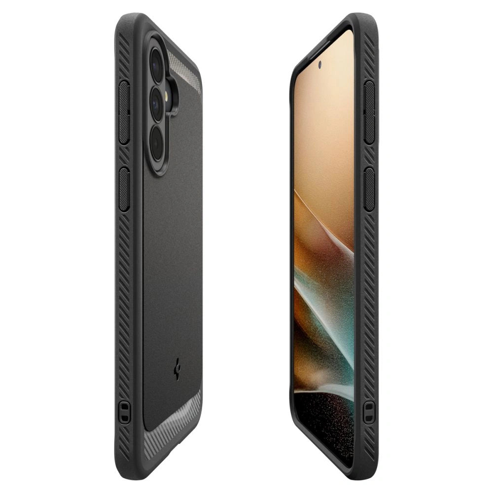 Etui Spigen Rugged Armor na Samsung Galaxy A37 5G - czarne – zdjęcie 7