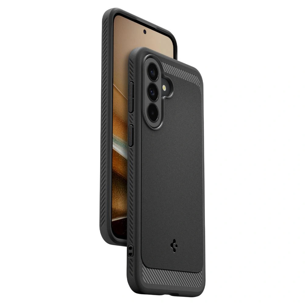 Etui Spigen Rugged Armor na Samsung Galaxy A37 5G - czarne – zdjęcie 9