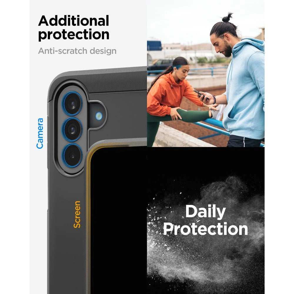 Etui Spigen Tough Armor na Samsung Galaxy A37 5G - czarne – zdjęcie 13