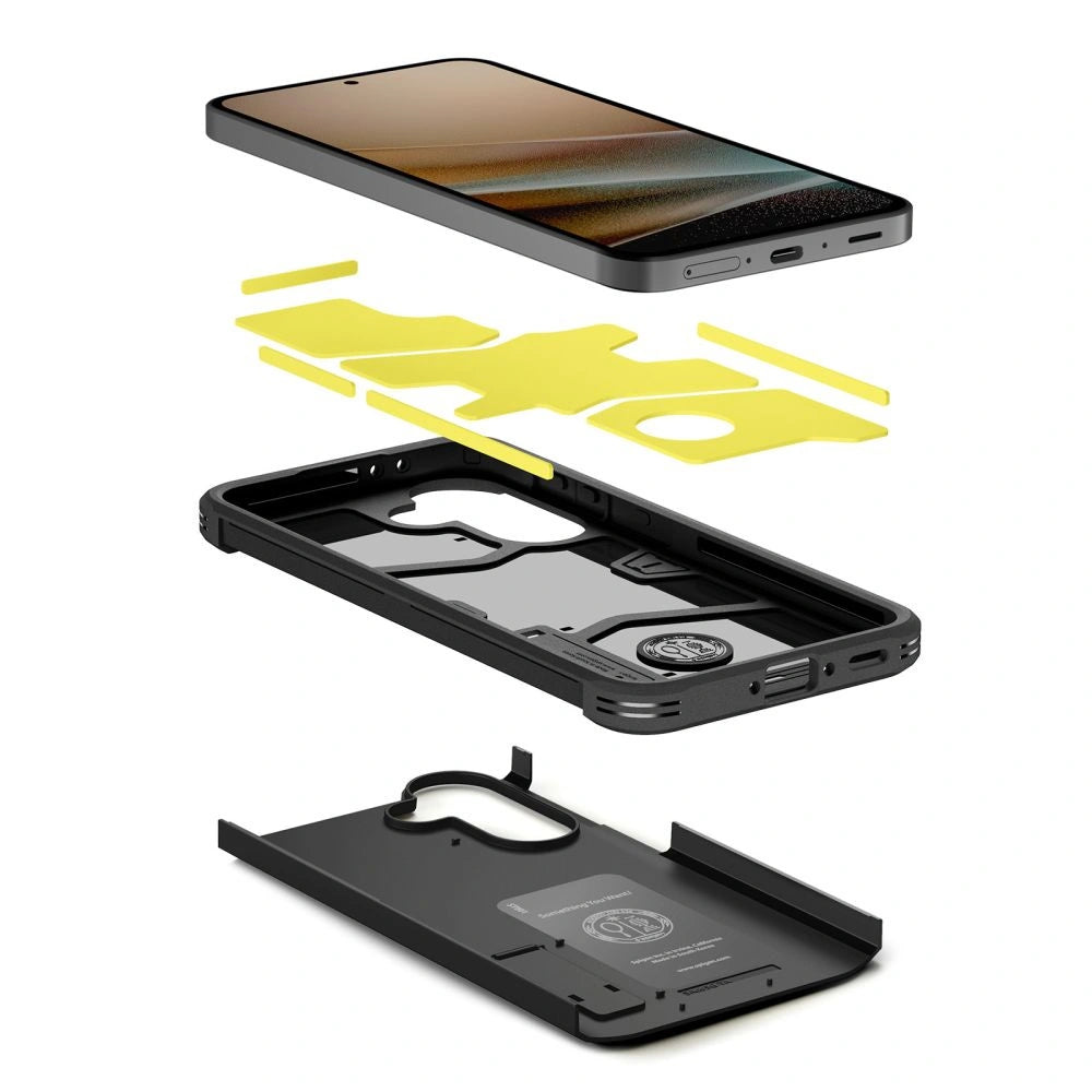 Etui Spigen Tough Armor na Samsung Galaxy A37 5G - czarne – zdjęcie 6