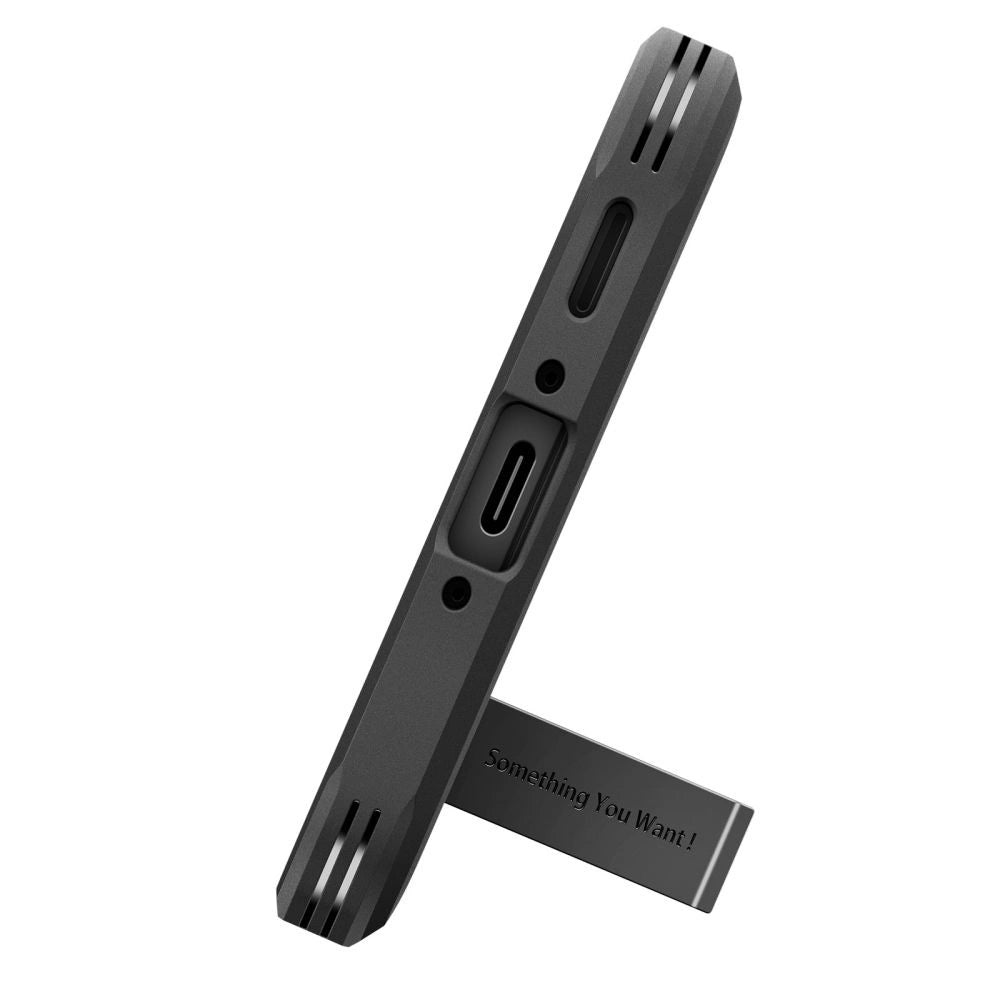 Etui Spigen Tough Armor na Samsung Galaxy A37 5G - czarne – zdjęcie 7