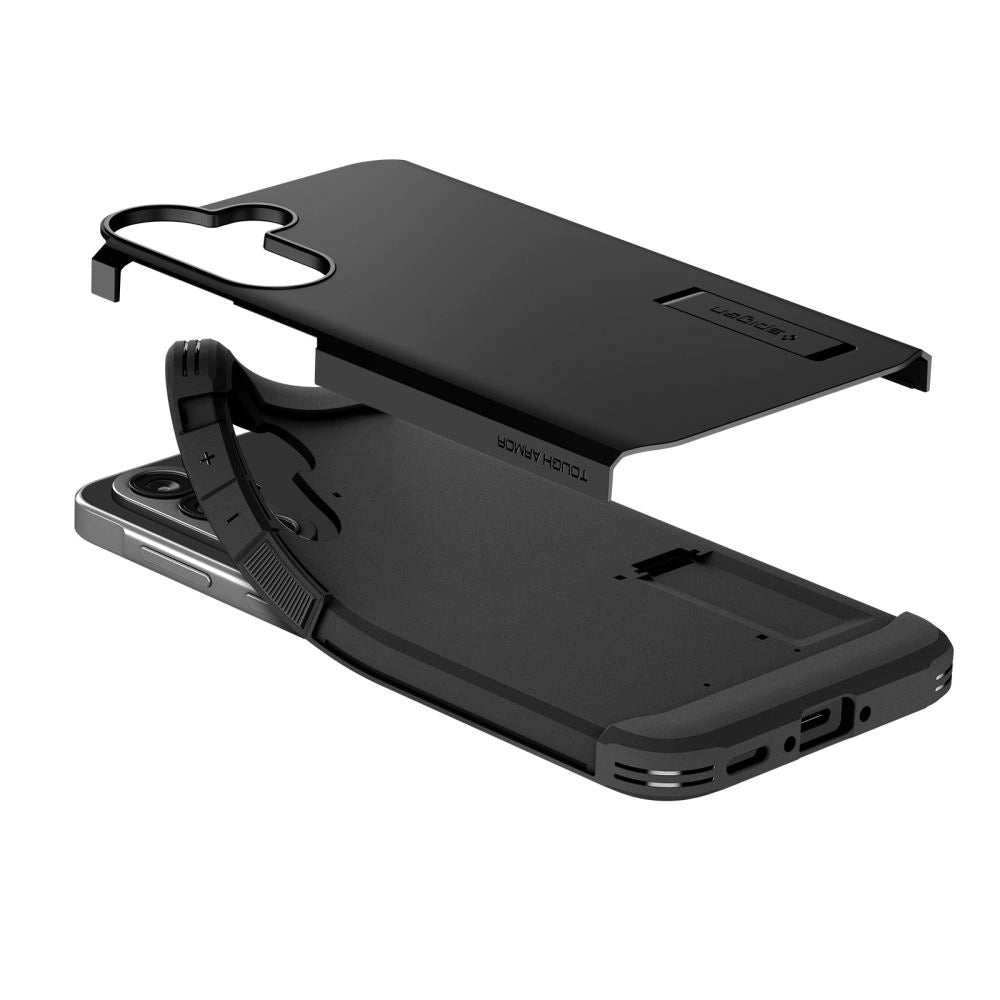Etui Spigen Tough Armor na Samsung Galaxy A37 5G - czarne – zdjęcie 9