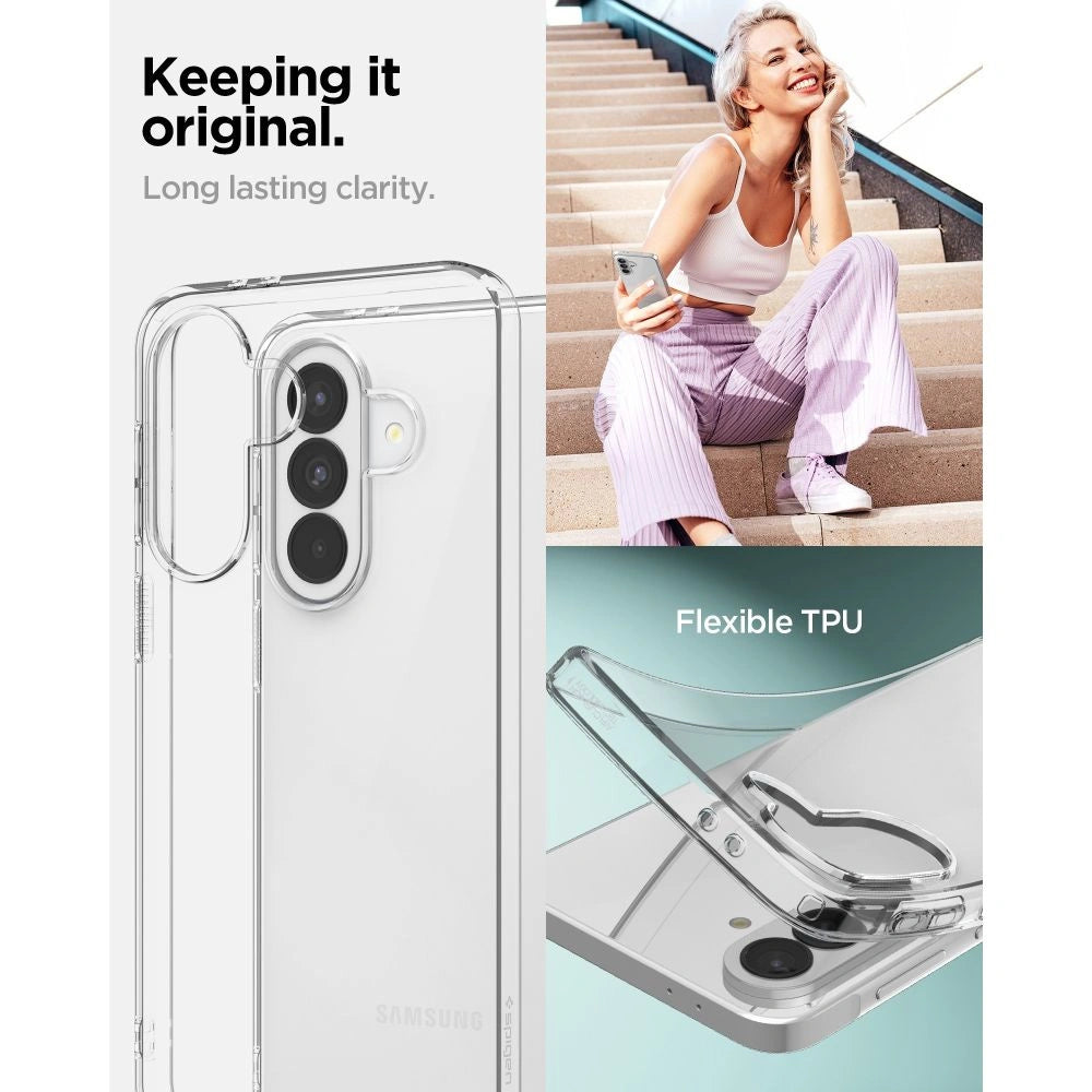 Etui Spigen Liquid Crystal na Samsung Galaxy A37 5G - przezroczyste – zdjęcie 11