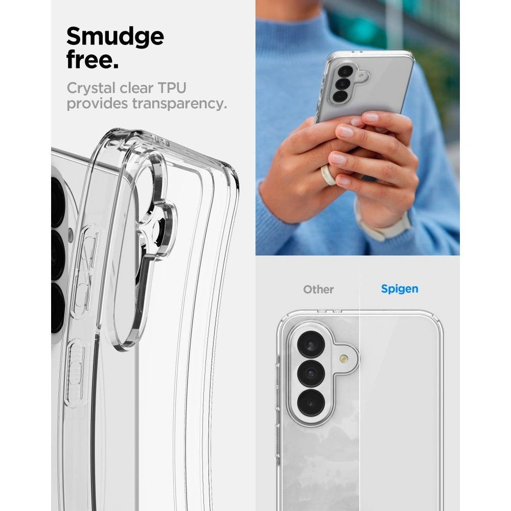 Etui Spigen Liquid Crystal na Samsung Galaxy A37 5G - przezroczyste – zdjęcie 13