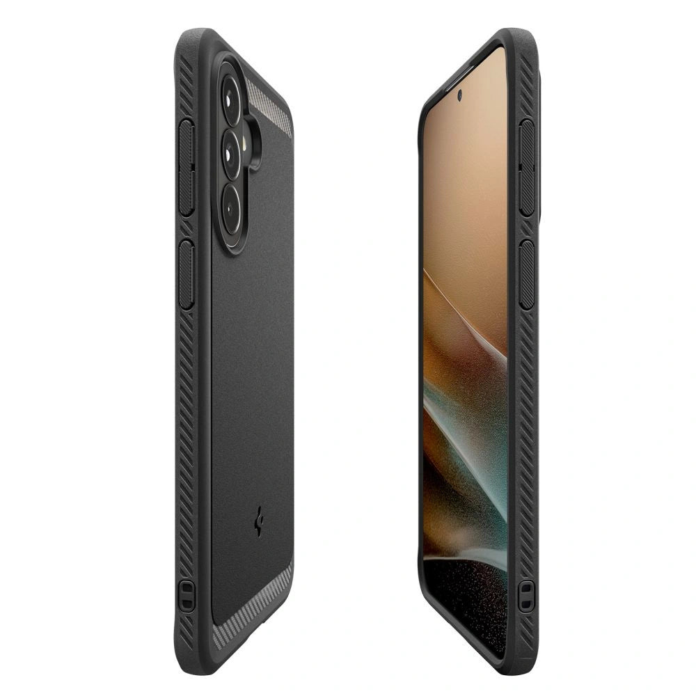 Etui Spigen Rugged Armor na Samsung Galaxy A57 5G - czarne – zdjęcie 7