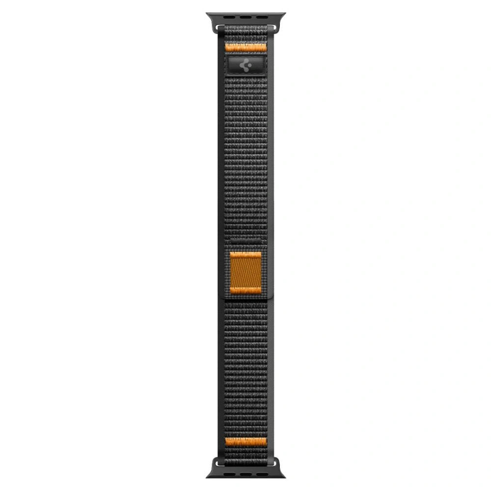 Pasek Spigen na Apple Watch (44 / 45 / 46 / 49 mm) - czarno-pomarańczowy – zdjęcie 2