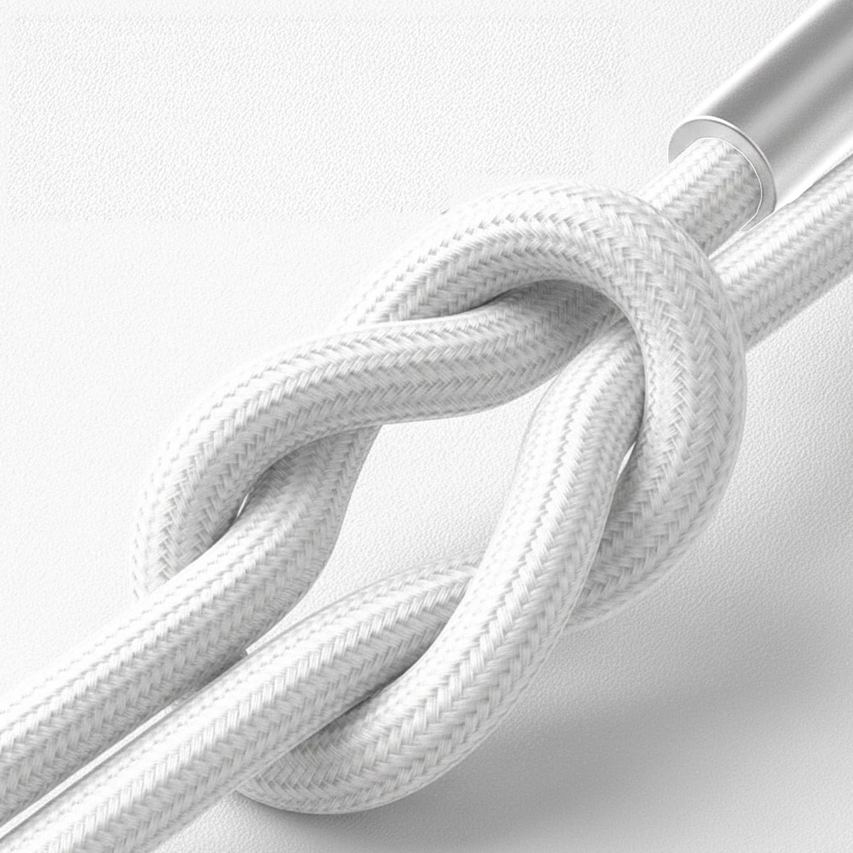 Kabel 3mk Hyper Cable N-SERIES USB-A / Lightning 1m QC 3.0 5V/2.4A - białt – zdjęcie 3
