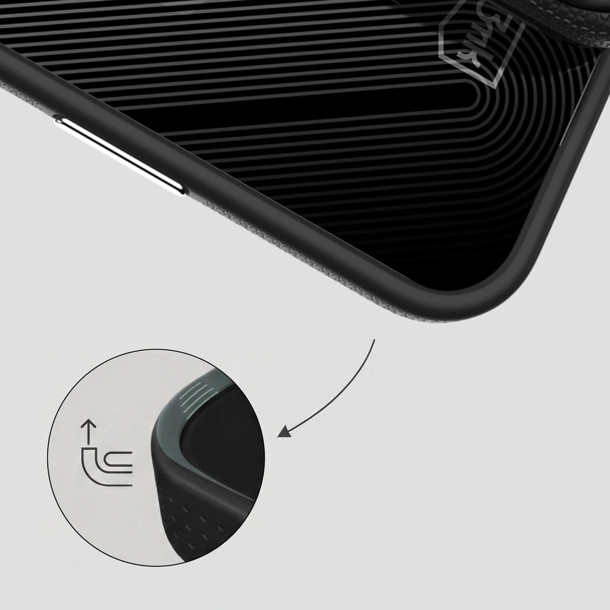 Etui 3mk Fortis MagCase na iPhone Air - czarne – zdjęcie 6