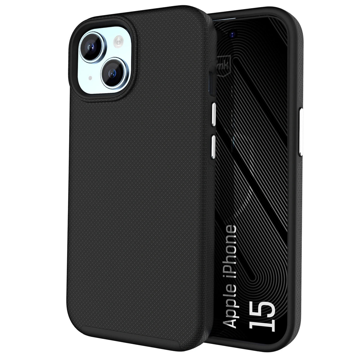 Etui 3mk Fortis MagCase na iPhone 15 - czarne – zdjęcie 10