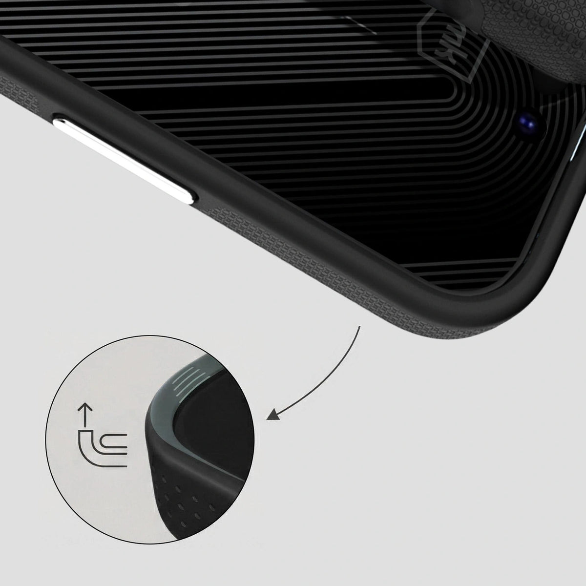 Etui 3mk Fortis MagCase na iPhone 15 - czarne – zdjęcie 6