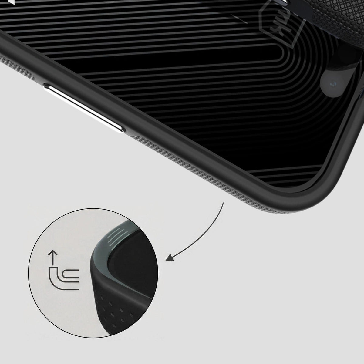 Etui 3mk Fortis MagCase na iPhone 15 Pro Max - czarne – zdjęcie 6