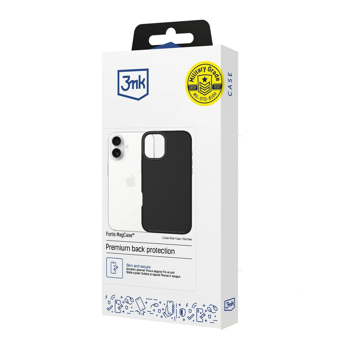 Etui 3mk Fortis MagCase na iPhone 16 - czarne – zdjęcie 11