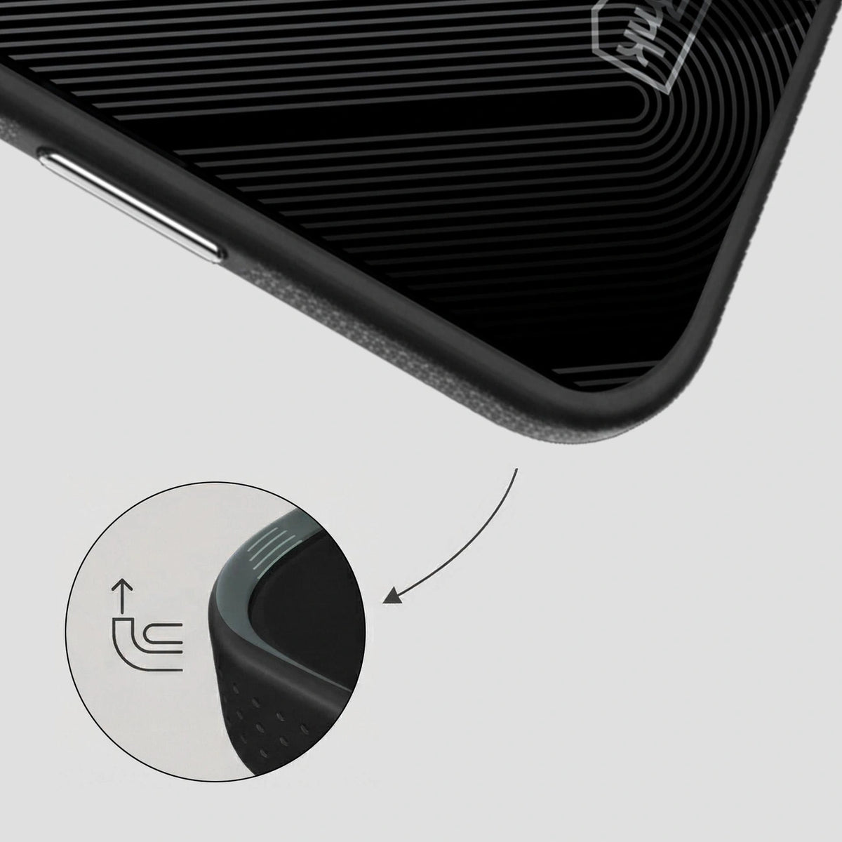 Etui 3mk Fortis MagCase na iPhone 16 - czarne – zdjęcie 6