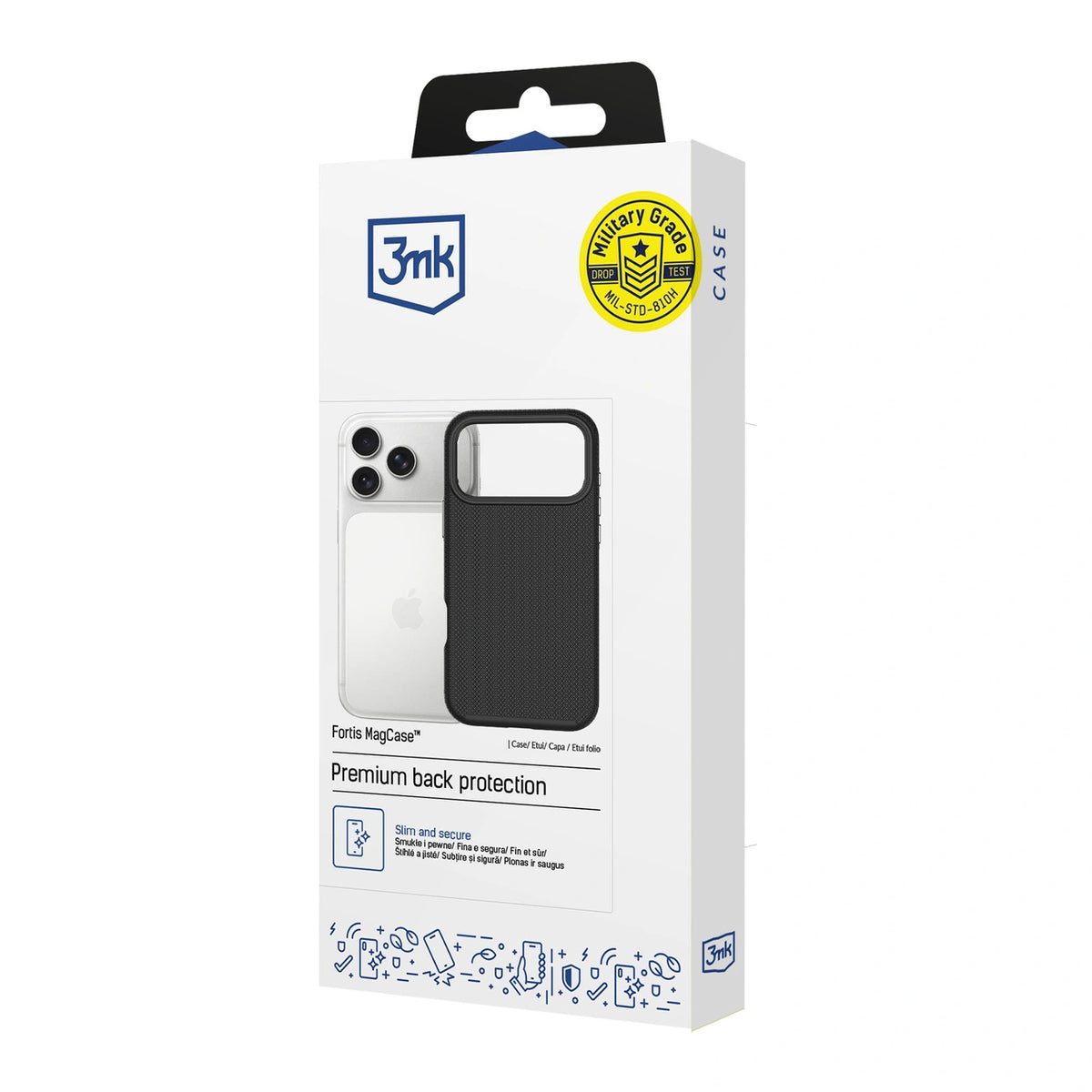 Etui 3mk Fortis MagCase na iPhone 17 Pro - czarne – zdjęcie 11