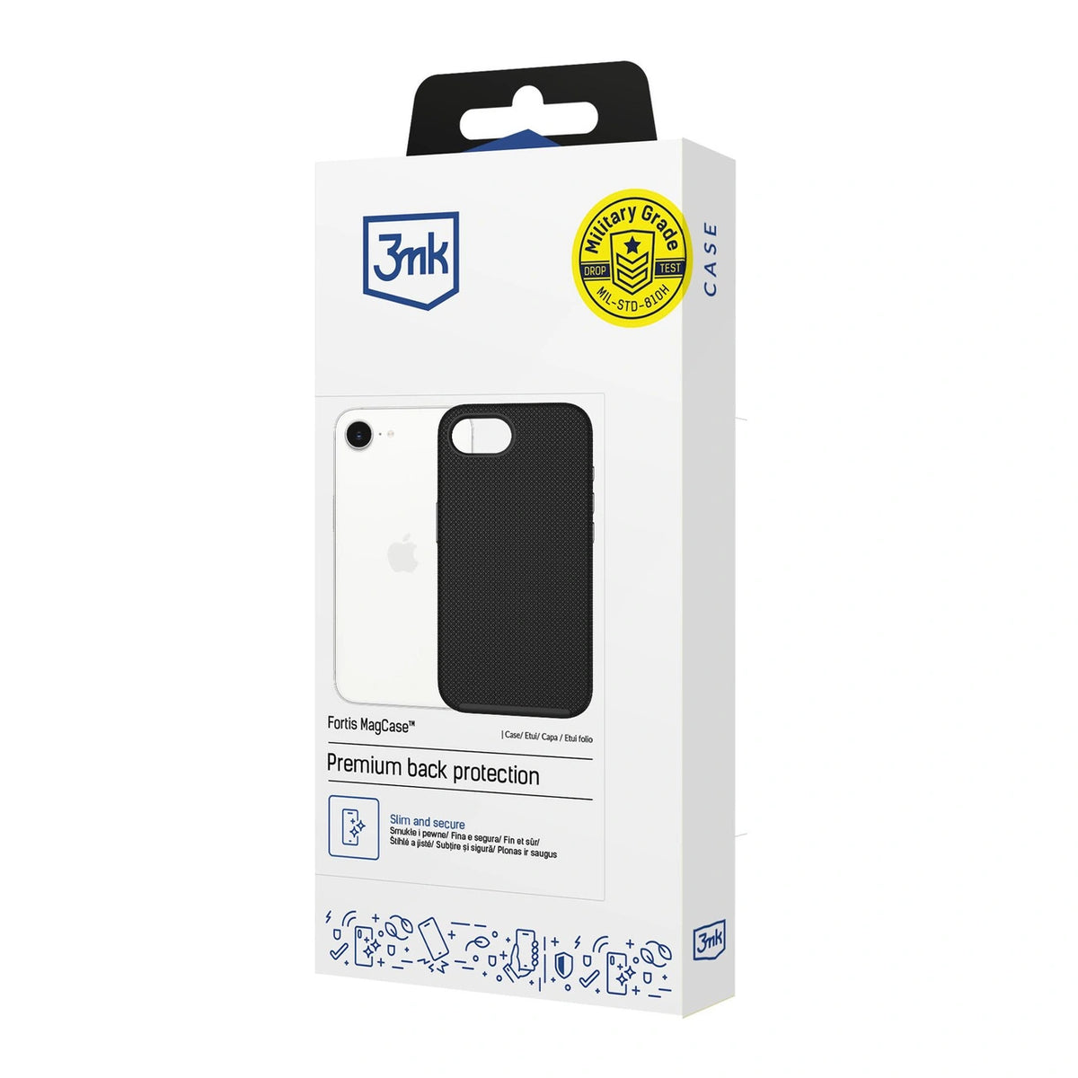Etui 3mk Fortis MagCase na iPhone 16e / 17e - czarne – zdjęcie 11
