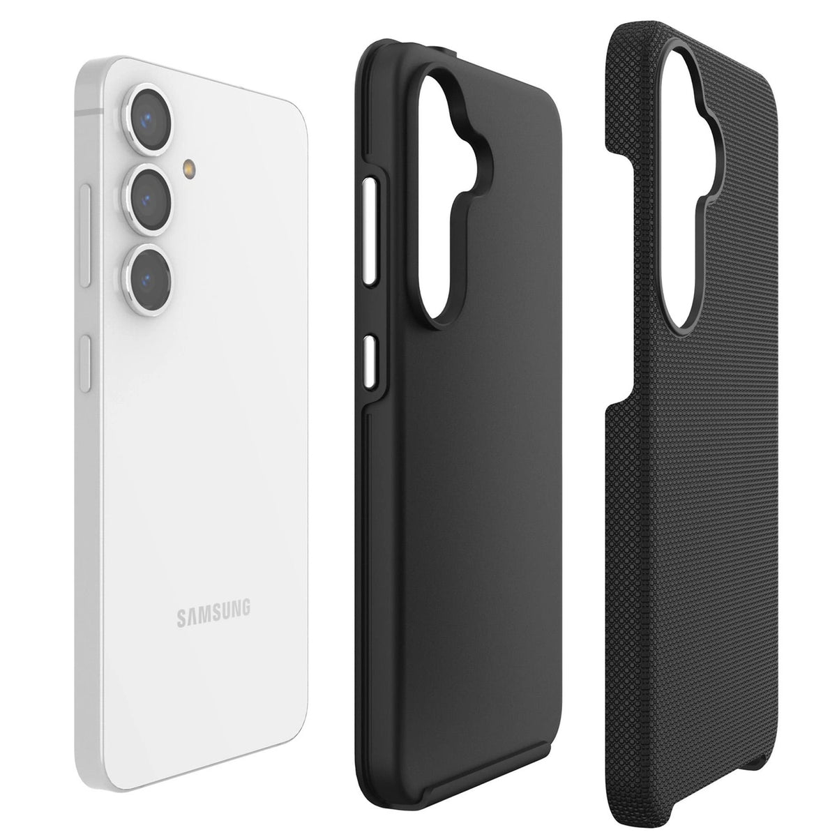 Etui 3mk Fortis MagCase na Samsung Galaxy S25 - czarne – zdjęcie 4