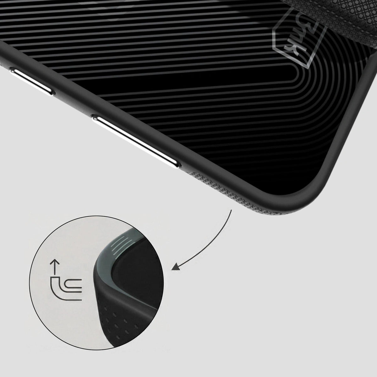 Etui 3mk Fortis MagCase na Samsung Galaxy S25 - czarne – zdjęcie 6
