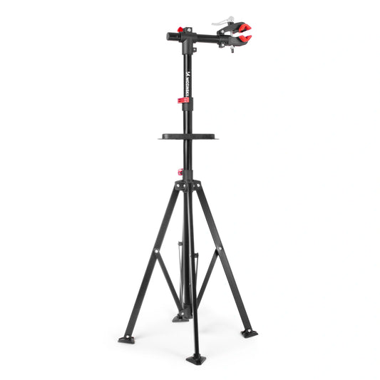 Stojak serwisowy Wozinsky na rowery 24-29" z ramieniem 360° - czarny