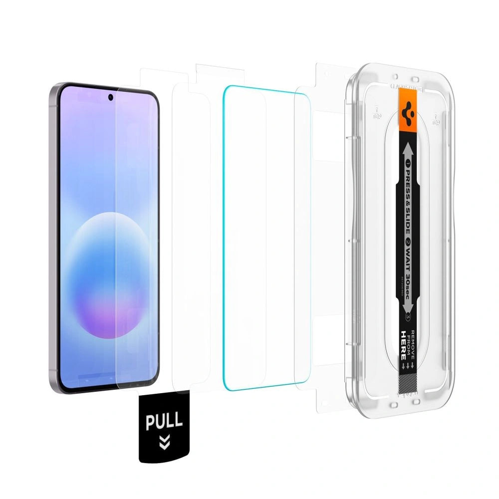 Szkło hartowane Spigen Glas.tR EZ Fit Pro 2-Pack na Samsung Galaxy A57 5G – zdjęcie 2