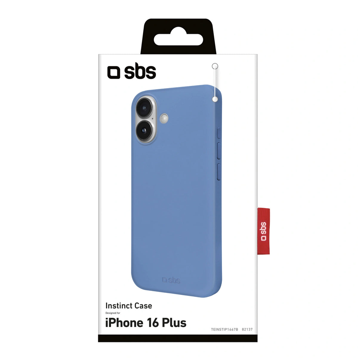 Etui SBS Instinct na iPhone 16 Plus - niebieskie – zdjęcie 2