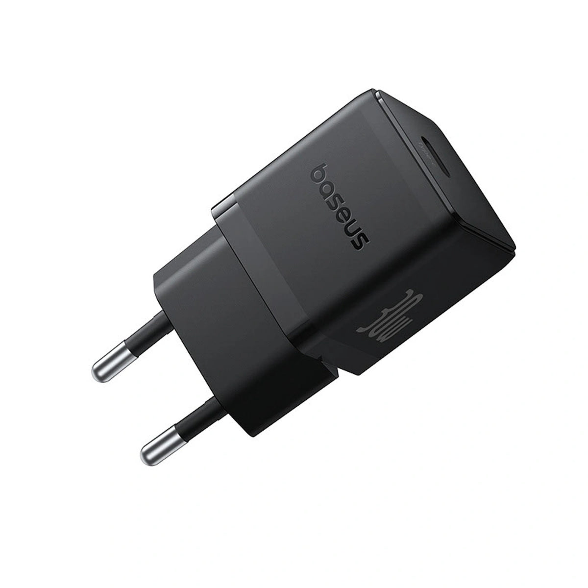 Ładowarka sieciowa Baseus Palm 30W z kablem USB-C 60W 1 m - czarna – zdjęcie 2