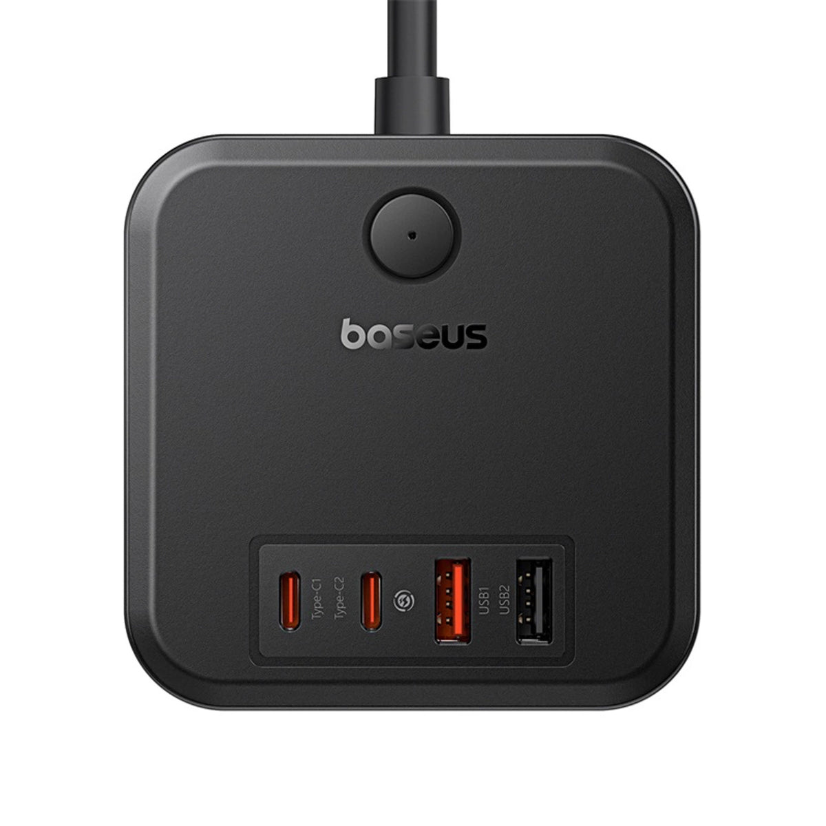 Listwa zasilająca Baseus PowerCombo Cube 30W 3xAC 2xUSB-A 2xUSB-C - czarny – zdjęcie 2