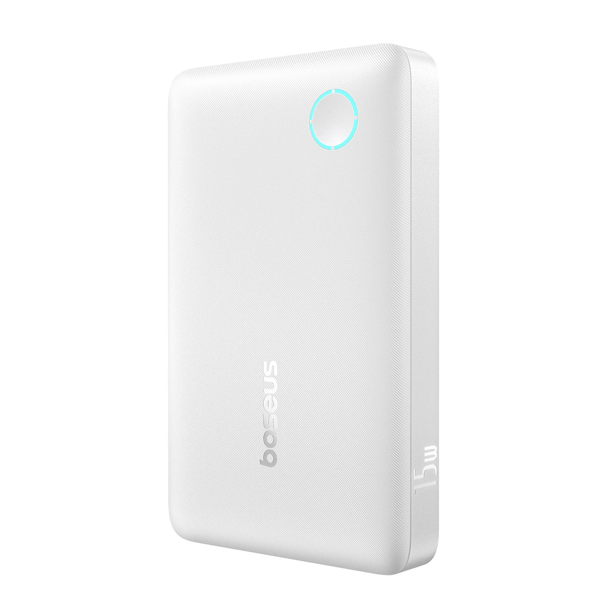 Powerbank Baseus EnerFill FP11 10000mAh 15W z białym kablem USB-C - biały – zdjęcie 4