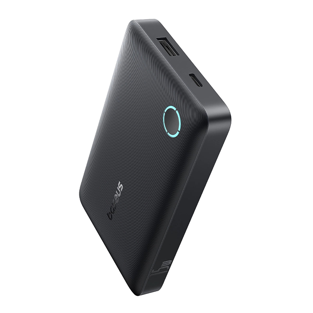 Powerbank Baseus EnerFill FP11 10000mAh 15W (z czarnym kablem - czarny