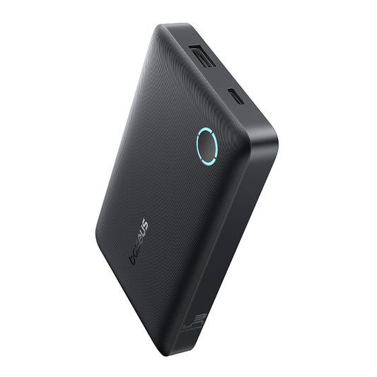 Powerbank Baseus EnerFill FP11 10000mAh 15W (z czarnym kablem - czarny