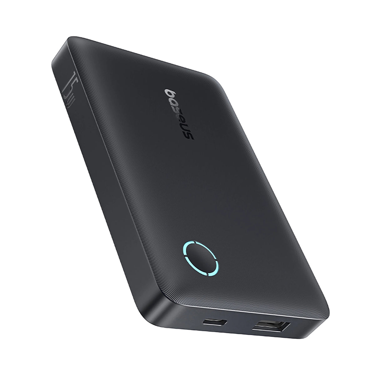 Powerbank Baseus EnerFill FP11 10000mAh 15W (z czarnym kablem - czarny