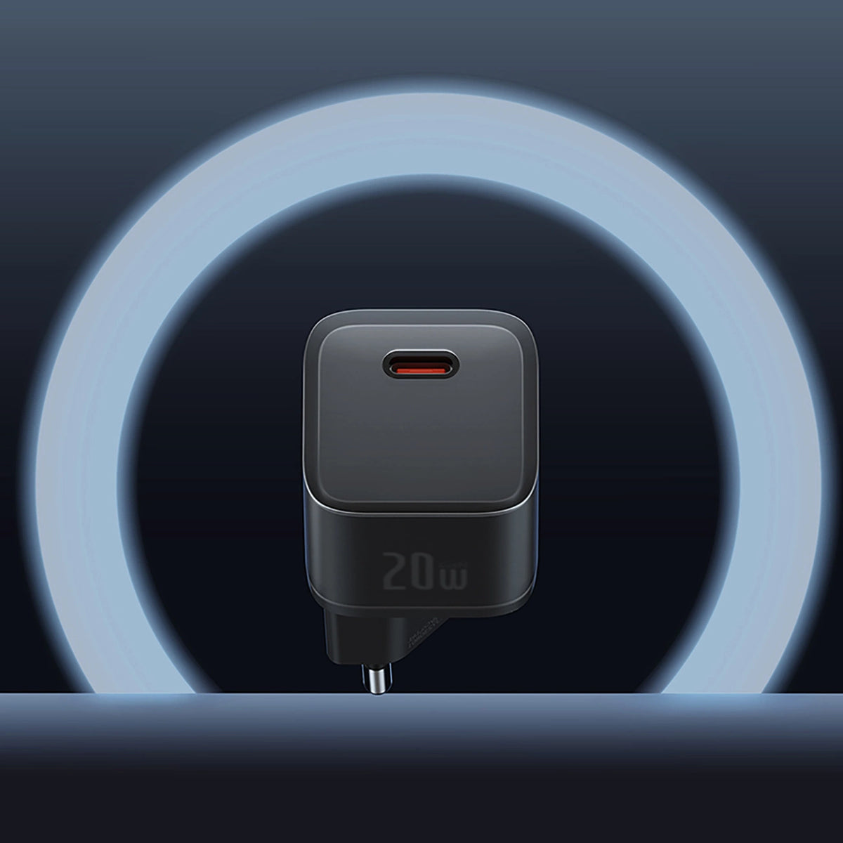 Ładowarka sieciowa Baseus GaN5S 20W 1xUSB-C - czarna – zdjęcie 11