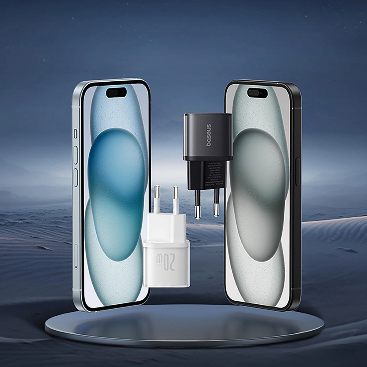 Ładowarka sieciowa Baseus GaN5S 20W 1xUSB-C - czarna – zdjęcie 8