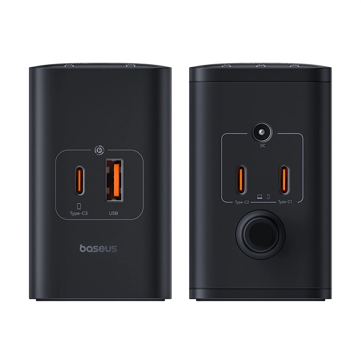 Ładowarka sieciowa Baseus Digital GaN 3xUSB-C 1xUSB-A 240W z - czarna – zdjęcie 8