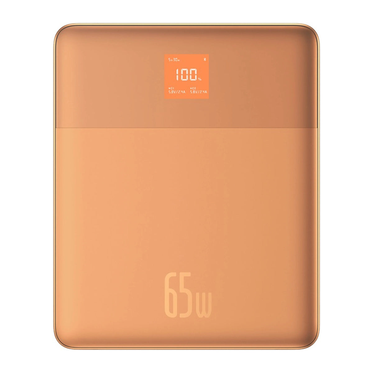 Powerbank Baseus Blade2 12000mAh 65W z wyświetlaczem - pomarańczowy – zdjęcie 3