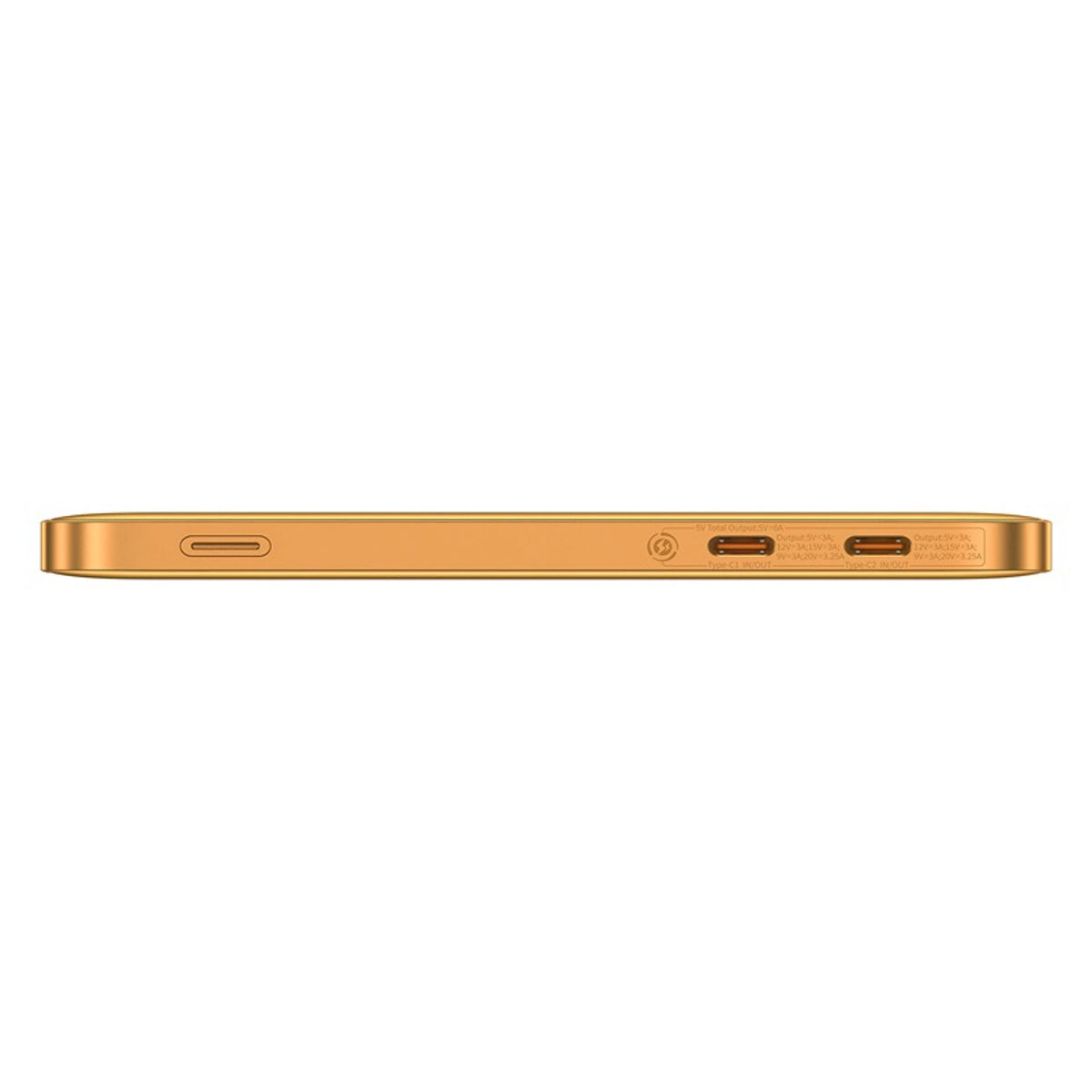 Powerbank Baseus Blade2 12000mAh 65W z wyświetlaczem - pomarańczowy – zdjęcie 5