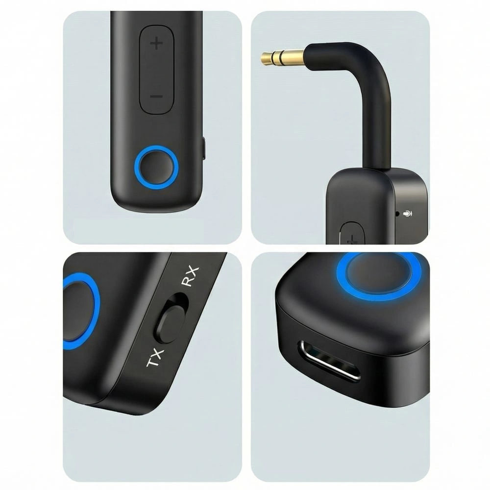 Adapter audio Tech-Protect Ultraboost AU02 Bluetooth 5.4 - czarny – zdjęcie 4