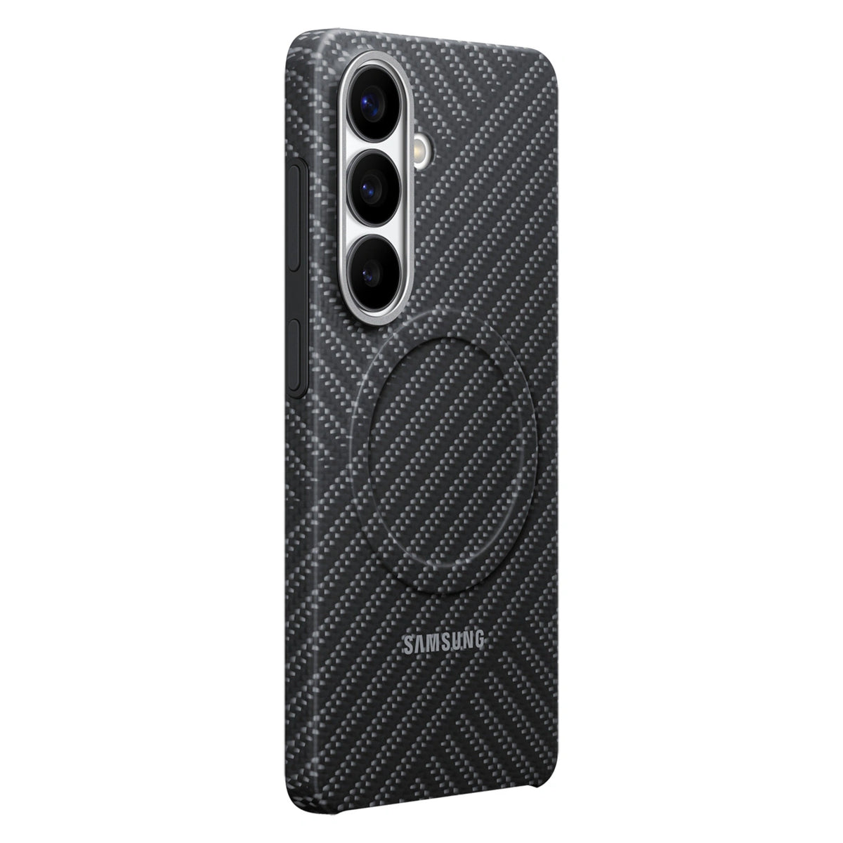 Etui Samsung Carbon do Samsung Galaxy S26 kompatybilne z MagSafe - szare – zdjęcie 4