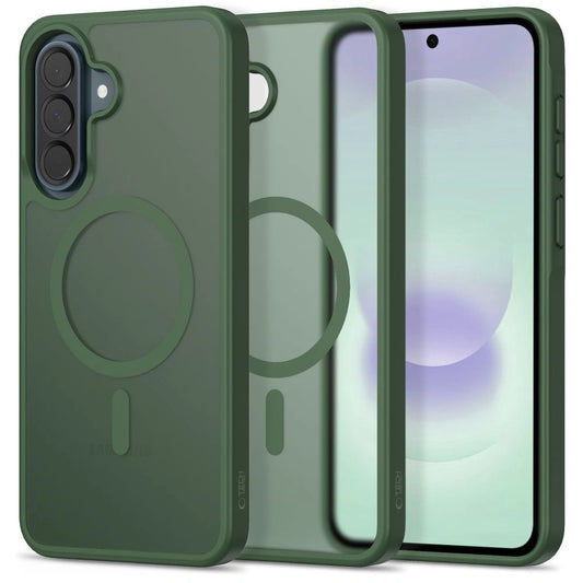 Etui Tech-Protect na Samsung Galaxy A36 / A56 / A37 5G - zielone matowe